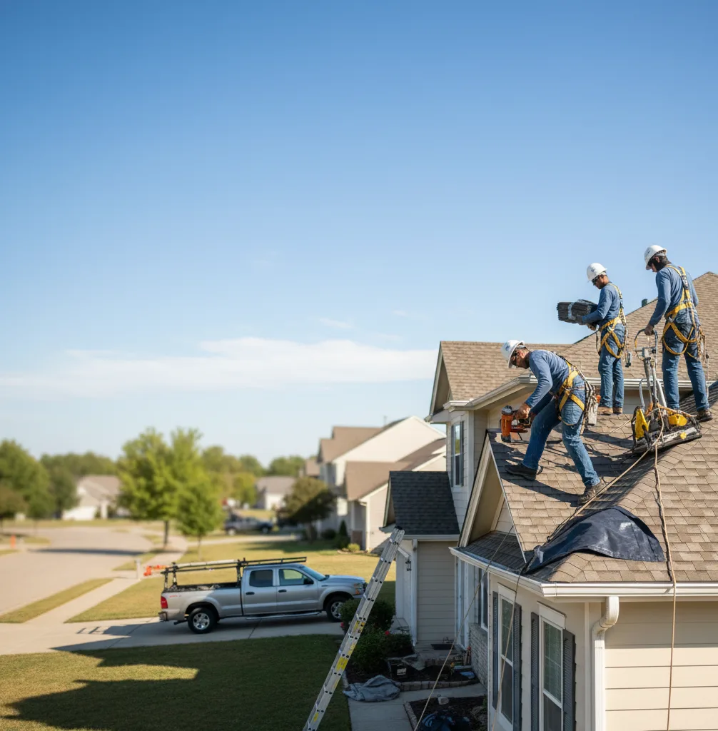 Roof Repair in Kindred
